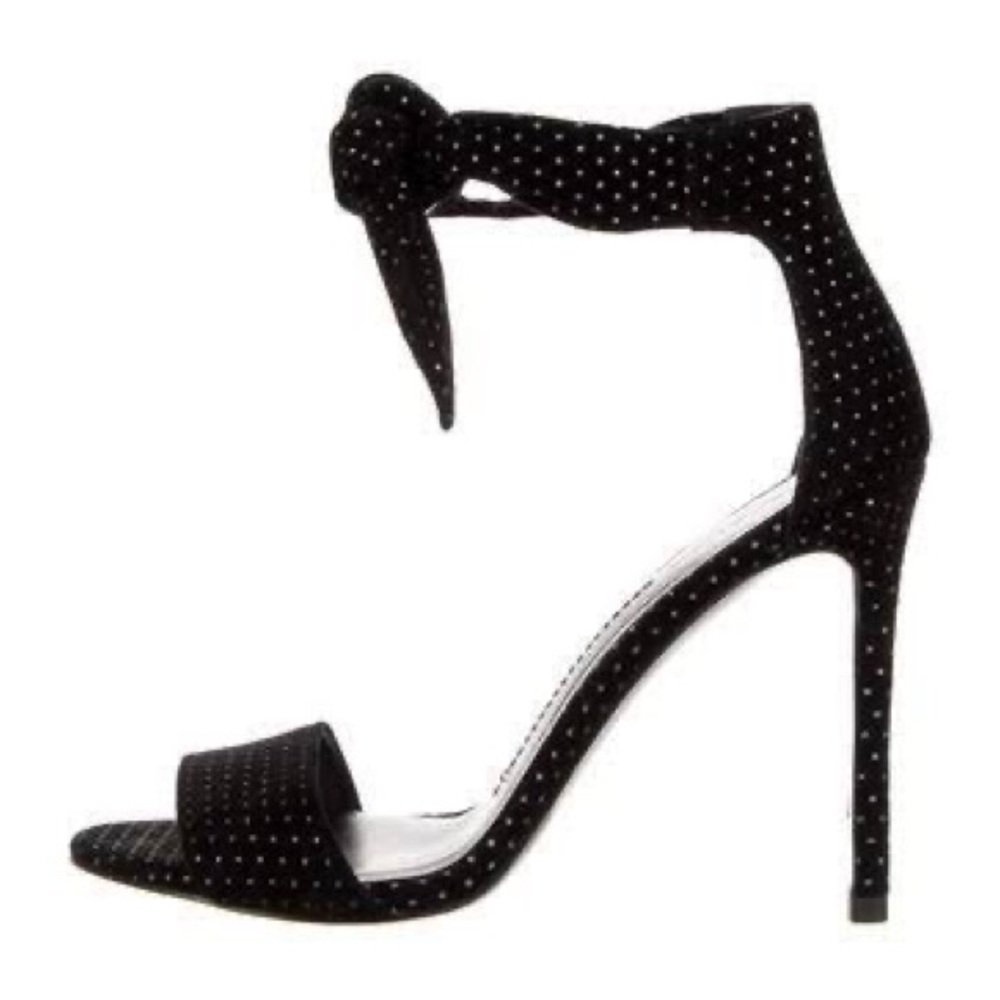 Stella Luna Black Suede Heels Size 38